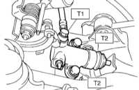  Снятие, проверка состояния и установка исполнительного цилиндра сцепления Subaru Legacy Outback