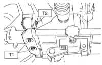  Снятие, установка и проверка состояния передней балки крепления заднего дифференциала Subaru Legacy Outback