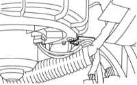 5.3.3 Снятие, проверка и установка приводного электромотора вентилятора отопителя