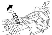  Снятие, установка и проверка состояния датчика скорости (VSS) Subaru Legacy Outback