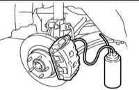  Замена тормозной жидкости/прокачка гидравлического тракта Subaru Legacy Outback