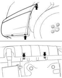  Снятие и установка заднего бампера Subaru Legacy Outback