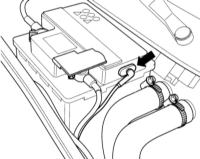  Снятие и установка аккумуляторной батареи Audi A3