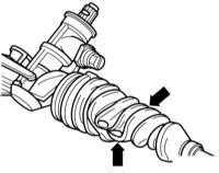  Снятие и установка рулевой тяги/наконечника рулевой тяги Audi A3