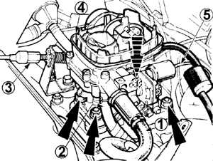  Снятие и установка карбюратора Ford Escort