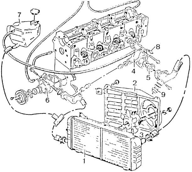 Контрактные двигатели Ford Sierra универсал II (BNG) 1.6 i L6B