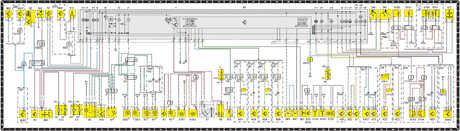  Панель приборов (БД 111 HRM/ PMS/ 104 HFM) Mercedes-Benz W201