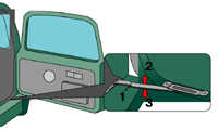  Стопорный механизм двери багажного отделения Mitsubishi Pajero