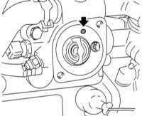  Снятие, установка и проверка исправности функционирования термостата Opel Corsa