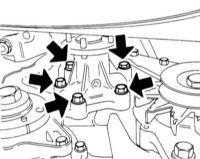  Снятие и установка водяного насоса Opel Corsa