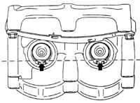  Система уравновешивания коленчатого вала (двигатели с 1998 г.) Opel Omega