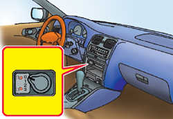  Корректор света фар с ручной регулировкой Subaru Legacy