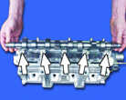  Сборка головки блока цилиндров ВАЗ 2108