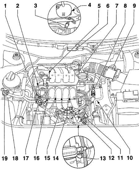  Система управления двигателем Volkswagen Golf IV