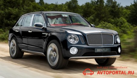 Bentley Bentayga черный
